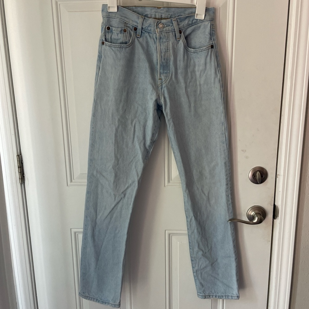 Levi's Light Blue Women's Straight Leg Jeans